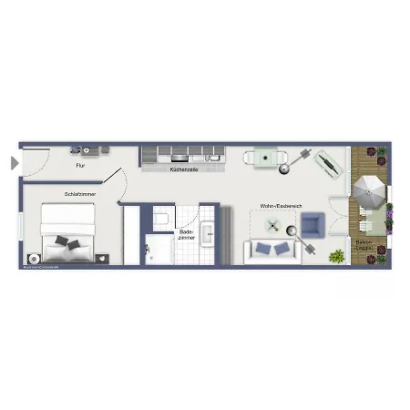 Meeresblick 309 Apartment *